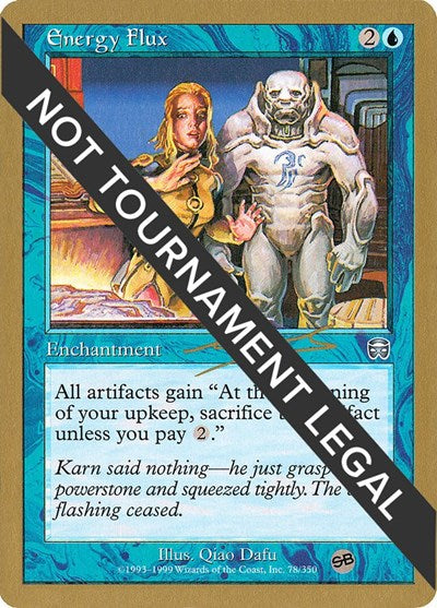 Energy Flux - 2000 Nicolas Labarre (MMQ) (World Championship Decks) Near Mint
