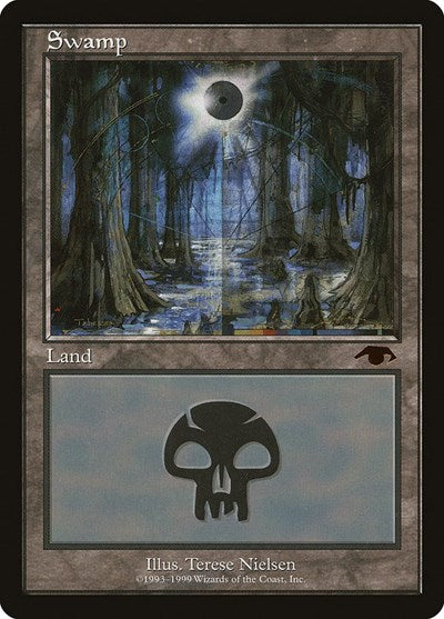 Swamp - Guru (Promos: Guru Lands) Damaged / Poor