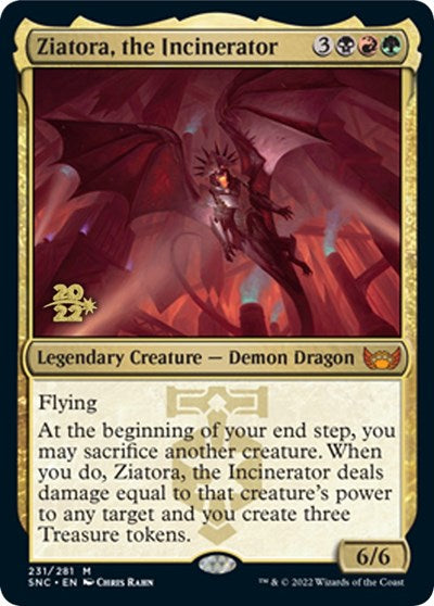 Ziatora, the Incinerator (Promos: Prerelease Cards) Near Mint Foil