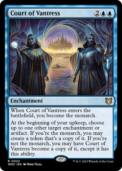 Court of Vantress (Commander: Wilds of Eldraine) Near Mint