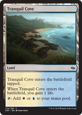Tranquil Cove (Fate Reforged) Light Play Foil