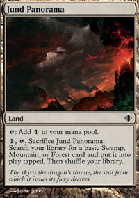 Jund Panorama (Shards of Alara) Light Play Foil