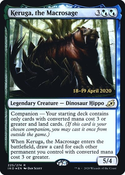 Keruga, the Macrosage (Promos: Prerelease Cards) Near Mint Foil