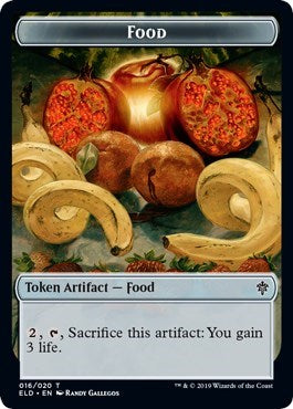 Food Token (16) (Throne of Eldraine) Near Mint