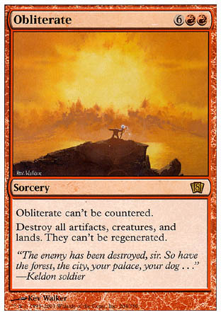 Obliterate (8th Edition) Damaged / Poor