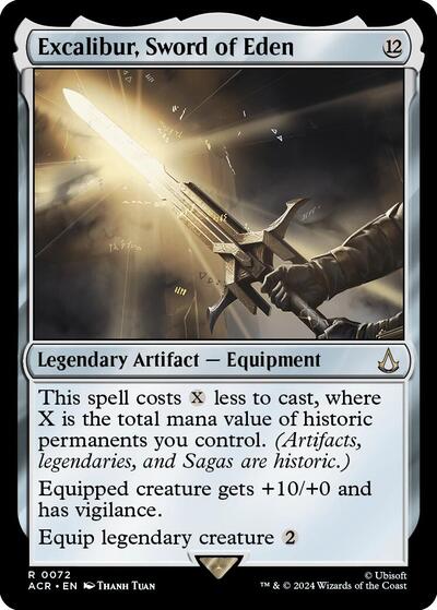 Excalibur, Sword of Eden (Universes Beyond: Assassin's Creed) Medium Play