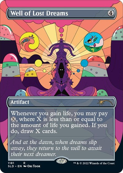 Well of Lost Dreams (1181) (Secret Lair) Light Play Foil