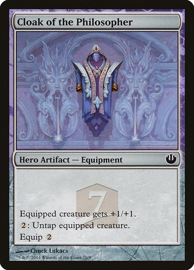 Cloak of the Philosopher (Promos: Hero's Path) Light Play