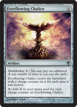 Everflowing Chalice (Worldwake) Medium Play Foil