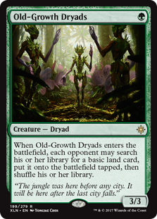 Old-Growth Dryads (Ixalan) Damaged / Poor
