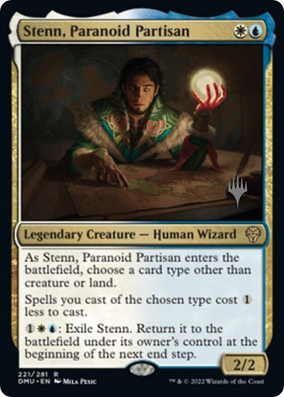 Stenn, Paranoid Partisan (Promo Pack: Dominaria United) Light Play