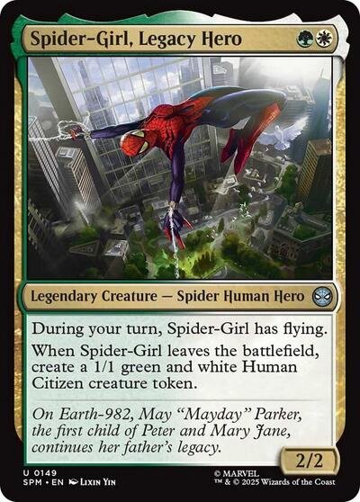 Spider-Girl, Legacy Hero (Marvel's Spider-Man) Light Play