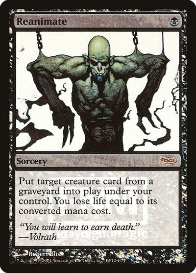 Reanimate (Promos: FNM) Near Mint Foil
