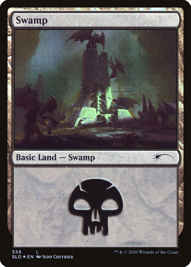 Swamp Jumpstart 556 (Secret Lair) Near Mint Foil