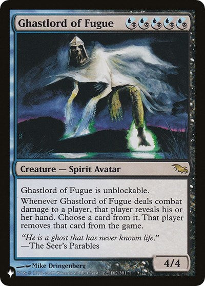 Ghastlord of Fugue (The List) Near Mint