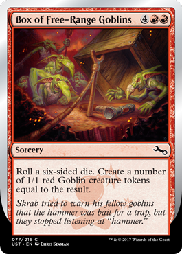 Box of Free-Range Goblins (Unstable) Medium Play