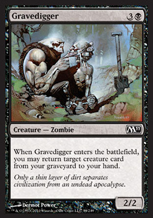 Gravedigger (Magic 2011 Core Set) Near Mint