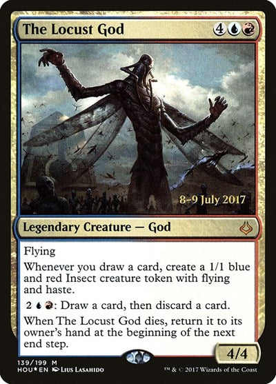 The Locust God (Promos: Prerelease Cards) Near Mint Foil