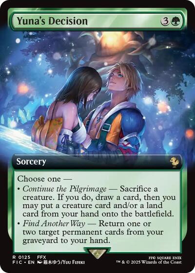 Yuna s Decision  Extended Art|7|0|0.00