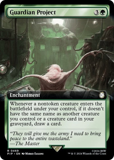 Guardian Project (Extended Art) (Universes Beyond: Fallout) Near Mint Foil