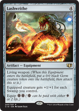 Lashwrithe (Commander 2014 Edition) Medium Play