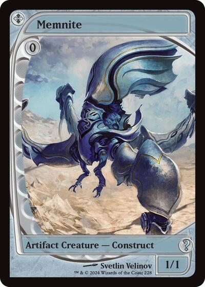 Memnite (Future Sight) (Mystery Booster 2) Light Play Foil
