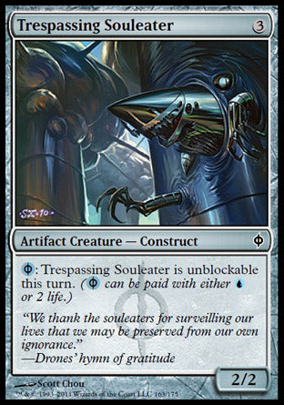 Trespassing Souleater (New Phyrexia) Medium Play
