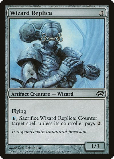 Wizard Replica (Planechase) Light Play