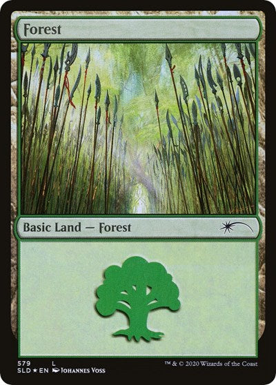 Forest 579 (Secret Lair) Near Mint Foil
