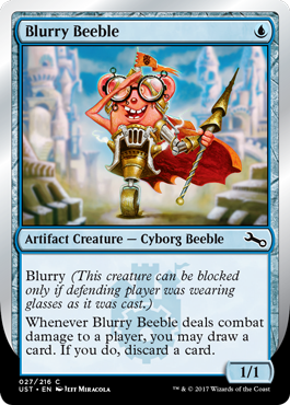 Blurry Beeble (Unstable) Light Play Foil