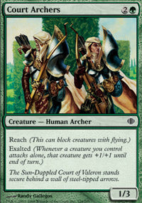 Court Archers (Shards of Alara) Medium Play Foil
