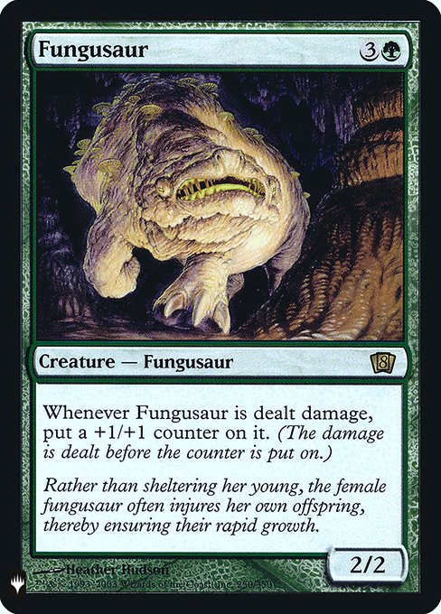 Fungusaur (Mystery Booster Retail Edition Foils) Damaged / Poor Foil