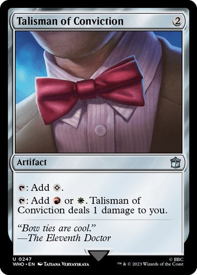 Talisman of Conviction (Universes Beyond: Doctor Who) Light Play Foil