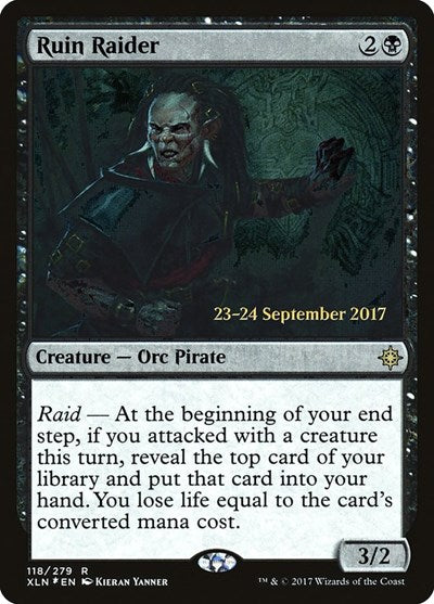 Ruin Raider (Promos: Prerelease Cards) Medium Play Foil