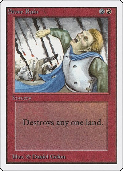 Stone Rain (Unlimited) Near Mint