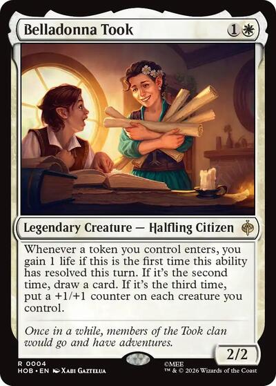 Belladonna Took (The Hobbit) Near Mint Foil