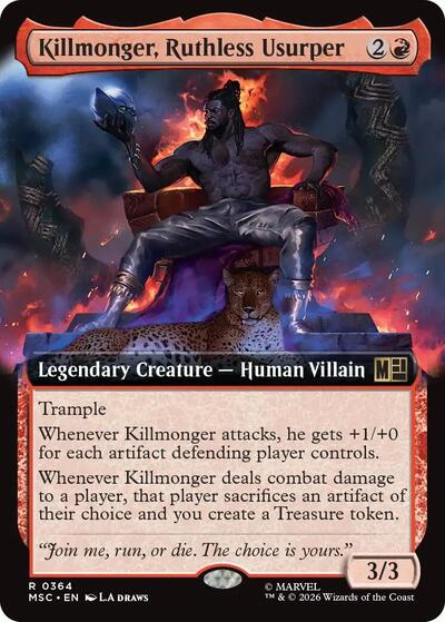 Killmonger  Ruthless Usurper  Extended Art|2|0|0.00