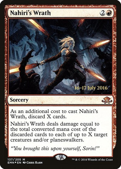 Nahiri's Wrath (Promos: Prerelease Cards) Near Mint Foil