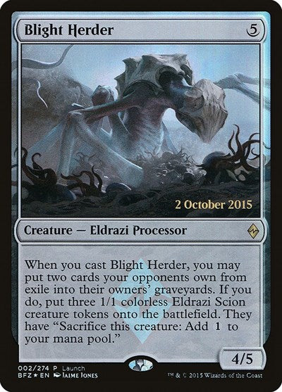 Blight Herder (Promos: Launch Party and Release Event) Medium Play Foil