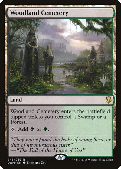 Woodland Cemetery (Promo Pack: Core Set 2020) Near Mint Foil