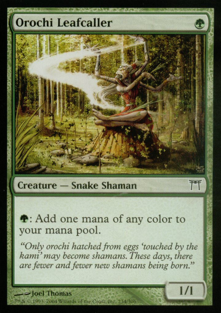 Orochi Leafcaller (Champions of Kamigawa) Near Mint
