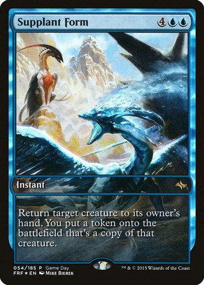Supplant Form (Promos: Game Day and Store Championship) Medium Play Foil