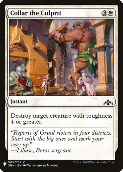 Collar the Culprit (Mystery Booster) Near Mint