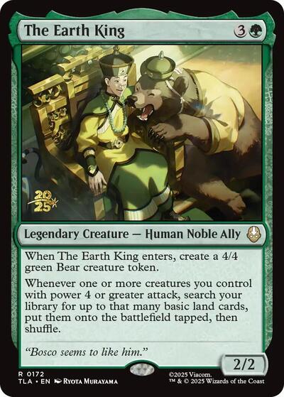 The Earth King (Promos: Prerelease Cards) Near Mint Foil