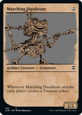 Marching Duodrone (Showcase) (Commander Legends: Battle for Baldur's Gate) Medium Play