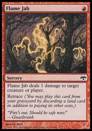 Flame Jab (Eventide) Near Mint Foil