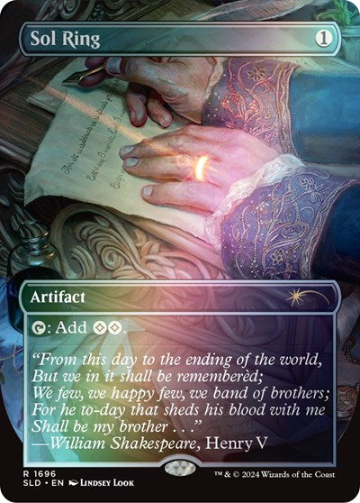 Sol Ring (1696) (Rainbow Foil) (Secret Lair) Light Play Foil