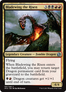 Bladewing the Risen (Iconic Masters) Medium Play