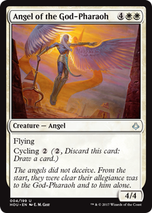 Angel of the God-Pharaoh (Hour of Devastation) Medium Play Foil
