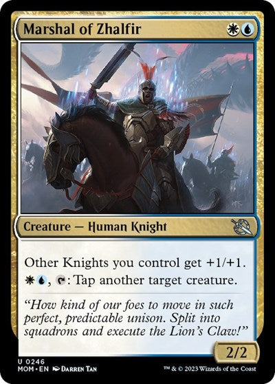Marshal of Zhalfir (March of the Machine) Near Mint Foil